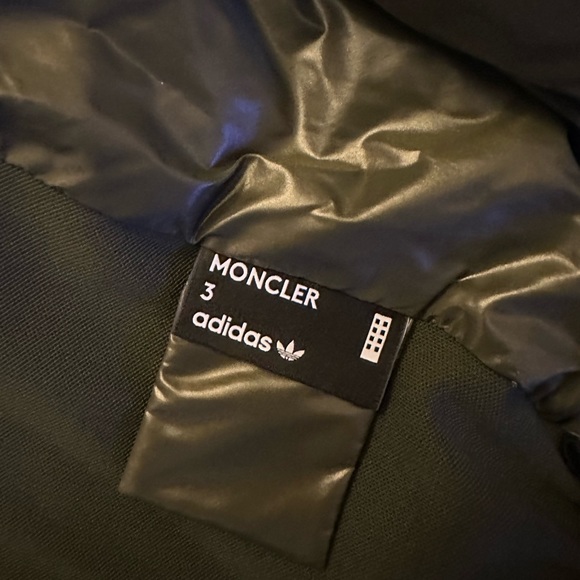 Authentic MONCLER X ADIDAS ORIGINALS Acetate Zip-Up Sweatshirt - Picture 7 of 8